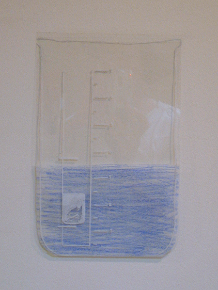 degreeded glass drawing